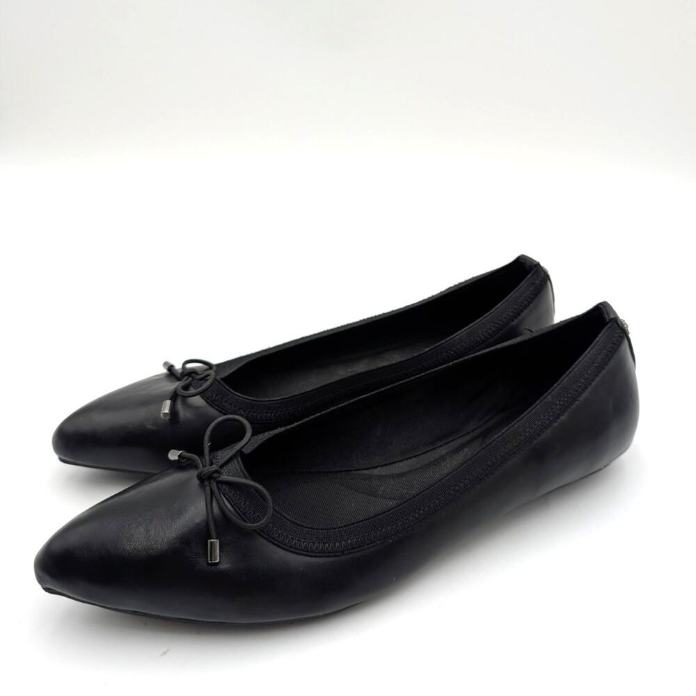 Anne Klein Ober Ballet Flat Shoes Slip-On Women's Black Size US11M EU41